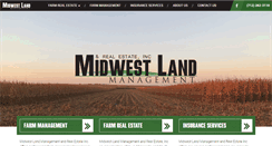 Desktop Screenshot of midwestlandmanagement.com